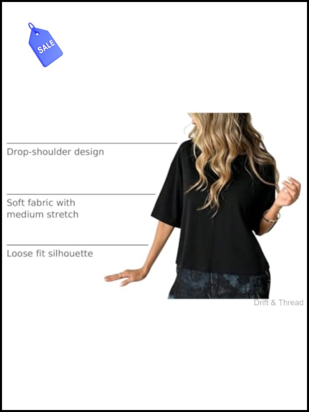 Women's Lace Trim T-Shirt Short Sleeve Crew Neck Going Out Top - Picture 3 of 6